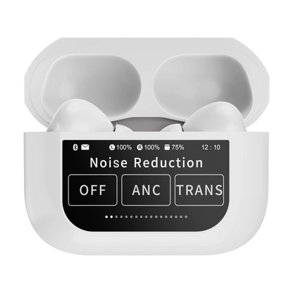 Bluetooth Earbuds with 32 db ANC + ENC and On Case Display